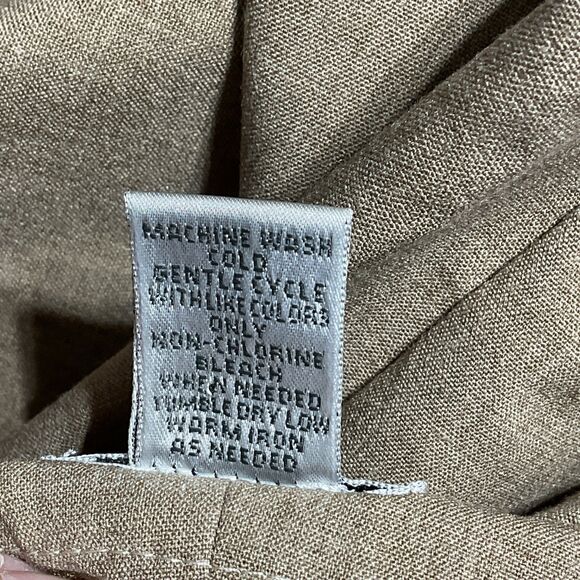 Chico's Brown Women's Trouser Pants Size 1 (S/8) with Pockets - Picture 8 of 9